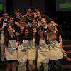 the OCYG rising Seniors and me, serving at Senior Night last year.