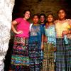 here, we are at the top of a Mayan pyramid. clearly, they gave us some time to catch our breath after the climb up.